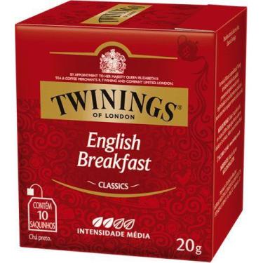 Imagem de 12 X Chá Preto English Breakfast 20 G  Twinings Of London 20G 120 Sach