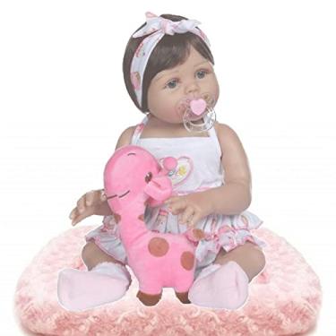 Imagem de Reborn Dolls Girls, 46 cm, todas de silicone, bonecas Reborn Reborn