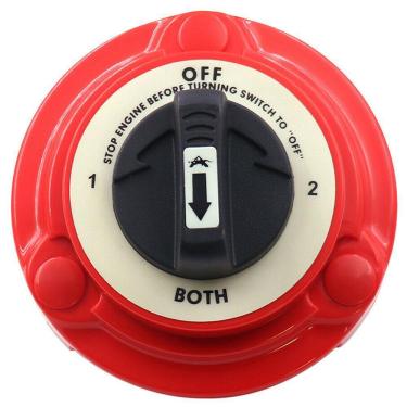 Imagem de Chave Geral Seletora Para Duas Bateria 300 A 400A Amperes