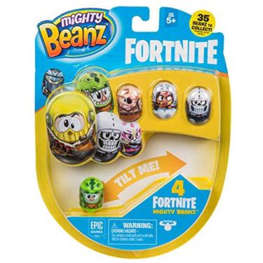 Imagem de Fortnite Pack 4 Poderosos Beanies (Estilos Variados) - Brinquedo