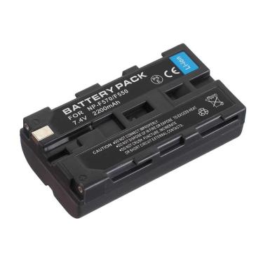 Imagem de Bateria recarregável Greika NP-F570/F550 2200mAh para iluminadores de LED