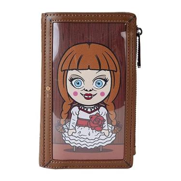 Imagem de Loungefly WB Annabelle Cosplay Carteira dobrável, Marrom, ONE SIZE, Carteiras