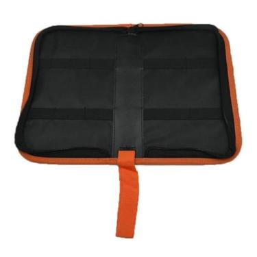 Imagem de Bolsa de ferramentas para eletricistas profissionais bolsa de armazenamento de ferramentas organizador conveniente para eletricistas tecido Oxford pequeno bolso com zíper