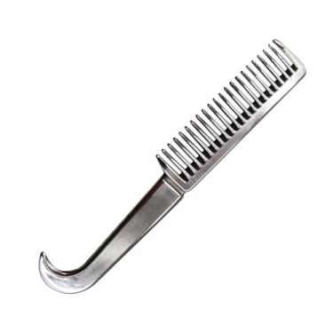 Imagem de Kokiya Pente de cavalo para animais de estimação, ferramenta de desmatação de cabelos longos e curtos, ferramenta de massagem para cavalos