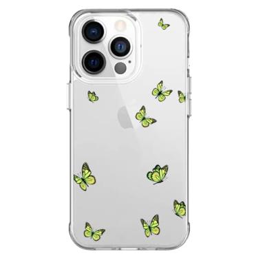 Imagem de Capa Capinha Anti Impacto para Iphone 11, 12, 13, 14, 15 e suas variações Modelo Borboletas Neon (Iphone 13 Pro Max)