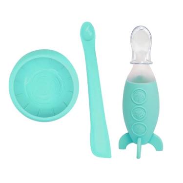 Imagem de Kit Para Introdução Alimentar Azul - Marcus & Marcus