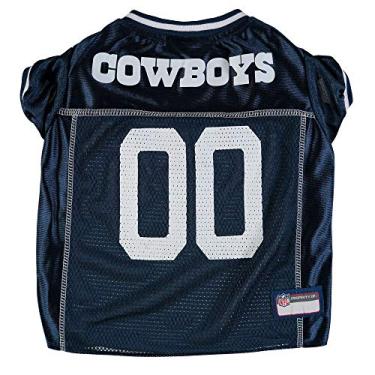Imagem de Pets First Camiseta Nfl Dallas Cowboys Dog Tamanho: Xxx-G. Melhor Fantasia De Camisa De Futebol Para Cães E Gatos. Camisa De Jérsei Licenciada.