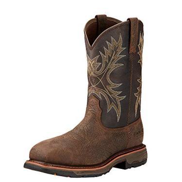 Imagem de Ariat Men's Workhog Wide Square Composite Toe Work Boot, Bruin Brown, 11.5 D US