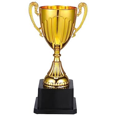 Imagem de Troféus de premiação Golden Cup 7.4 Plastic Trophy Cup com Base, Prêmios de Ouro para Torneios Esportivos Competições Reconhecimentos de Realização/3321