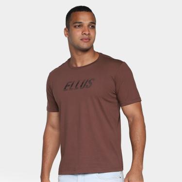Imagem de Camiseta Ellus Cotton Fine Dots Classic Masculina-Masculino