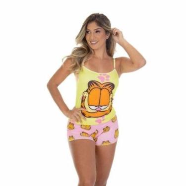 Imagem de Pijama Short Doll Personagem Frishop Adulto Para Dormir-Feminino