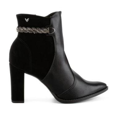 Imagem de Bota Salto Mississipi Cano Curto Feminina MA122-Feminino