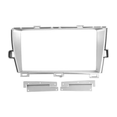 Imagem de Radio Fascia para Toyota Prius 2010 Estéreo GPS DVD Player Instalar Surround Trim Painel Adaptador Capa 9 polegadas Android Frame,Left hand drive