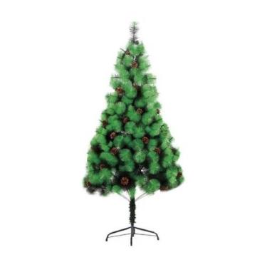 Imagem de Árvore De Natal Enfeite Pinho Luxo Pinheiro 1,80M 240 Galhos - Top Nat