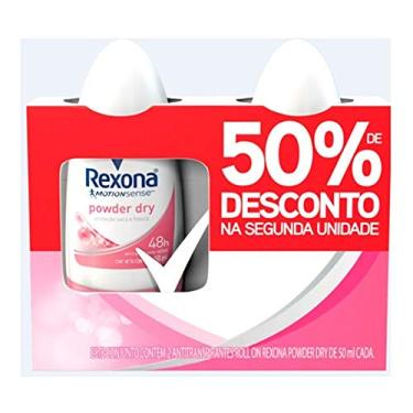 Imagem de Kit Desodorante Roll On Rexona Power 50ml 2 Unidades