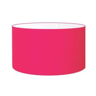 Imagem de Cúpula Abajur Cilíndrica Cp-8028 Ø60x30cm Rosa Pink