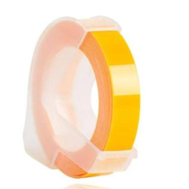 Imagem de Fita Vinílica Dymo Amarela 12Mm Rotulador Aplicável 3D635
