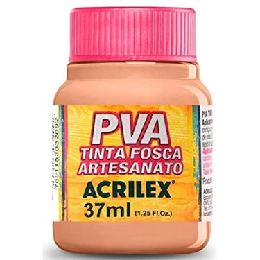 Imagem de Tinta PVA Fosca para Artesanato Acrilex 37 ml Salmão - 518