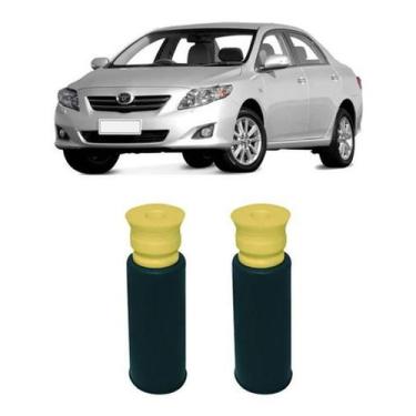 Imagem de 2 Coifa Batente Guarda Pó Traseiro Corolla 2008 2009 2010 11 - Qualyki