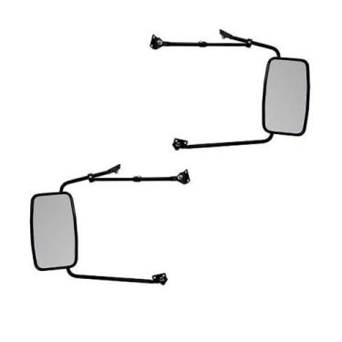 Imagem de Espelho Retrovisor Ford F4000 1977 1978 Completo Plano - Par - Bepo