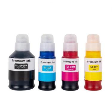 Imagem de Kit Refil de Tinta Compatível Canon G7010 GL-10 GL10 - ValeChrom