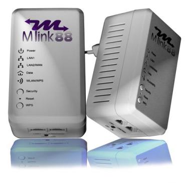 Imagem de Extensor de dados com wi-fi pela rede elétrica - powerline certificado