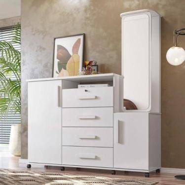 Imagem de Cômoda Chess Branco - Mais de Casa