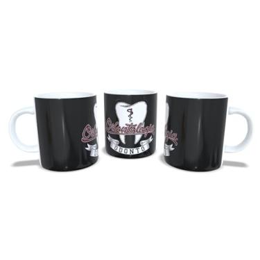 Imagem de Canecas de Porcelana Branca Personalizadas Profissões 3 (Odontologia)