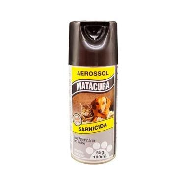 Imagem de Sarnicida Matacura Aerossol para Cães e Gatos 100 ml