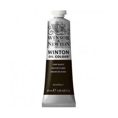 Imagem de Tinta Óleo Winsor & Newton Winton 37ml 337 Lamp Black - WINSOR NEWTON