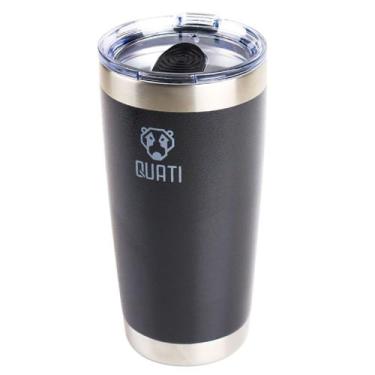 Imagem de Copo Térmico com Tampa 591ML Preto - CPCT591 - Quati
