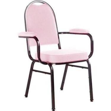 Imagem de Cadeira com braços para Auditórios Linha Hotel Rosa - Design Office Mó