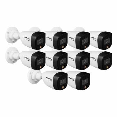 Imagem de Kit 10 Câmeras Intelbras VHD 1220 B G6 Full Color Alta Definição Full 