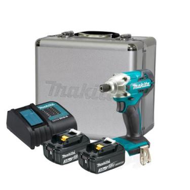 Imagem de Parafusadeira De Impacto 2 Baterias 18v 3ah Dtd156 Makita Maleta