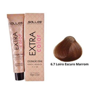 Imagem de Coloração Tintura Extra Color Salles Profissional 60g, 6.7