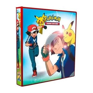 Imagem de Álbum Pokémon Pasta tipo Fichário para Cards - ASH KETCHUM -Treinador