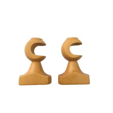 Imagem de Suporte Plástico 28mm Para Cortina De Ilhós - MARFIM - DECOR LÍDER