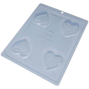 Imagem de Forma para Chocolate Mini Porta Jóia Coração BWB 9770