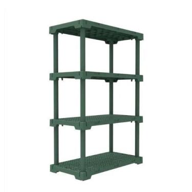 Imagem de Estante Cube4 com 4 prateleiras - I'M IN HOME, Verde Alecrim