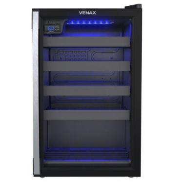 Imagem de Adega Venax Piubella 24 Garrafas 100L Preta 110V 7831, 110V