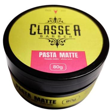 Imagem de Pasta Modeladora Para Cabelo Efeito Matte Classe A 80g, Pomada Matte