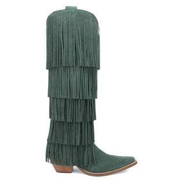 Imagem de Dingo Bota feminina Wild Child Western, Verde, 38