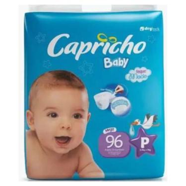 Imagem de Fralda Infantil Capricho Baby Super Jumbo, P