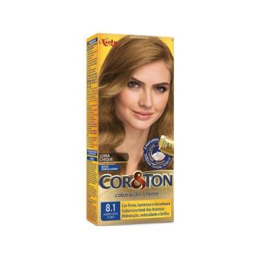 Imagem de Coloração Niely Cor&Ton Louro Cinza Claro 8.1 - Cor & Ton