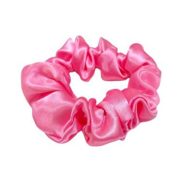 Imagem de Kit 20 Scrunchies Sortidas de Cetim - IsaToucas