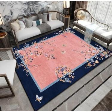 Imagem de Arte Sala de estar Tapete Casa Quarto Cabeceira Moda Tapete Macio Antigo Mesa de Centro Tapete de Pelúcia, SY283, QD, 240x360cm