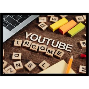 Imagem de Quadro Decorativo Contabilidade Administração Marketing Publicidade Pr