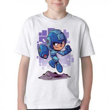 Imagem de Camiseta Infantil ou adulto Mega Man Blusa Criança todos tamanhos - Em