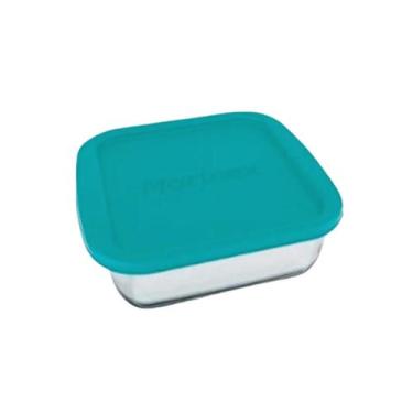 Imagem de Assadeira Forma Com Tampa Quadrada 1,1lts Média Marinex 3uni - Nadir F