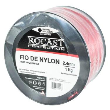 Imagem de Fio De Nylon Para Roçadeira 1.6 Mm 1KG - Rocast